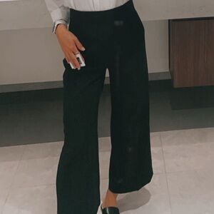 Zara Women’s Black Wide Leg Dress Pants Size XS